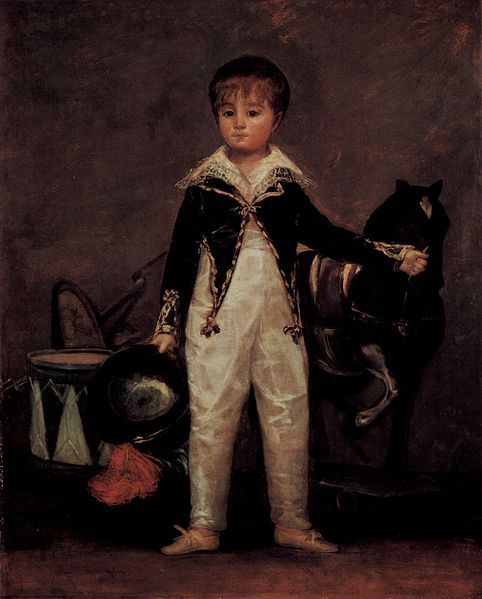 Francisco de Goya Portrat des Pepito Costa y Bonelis